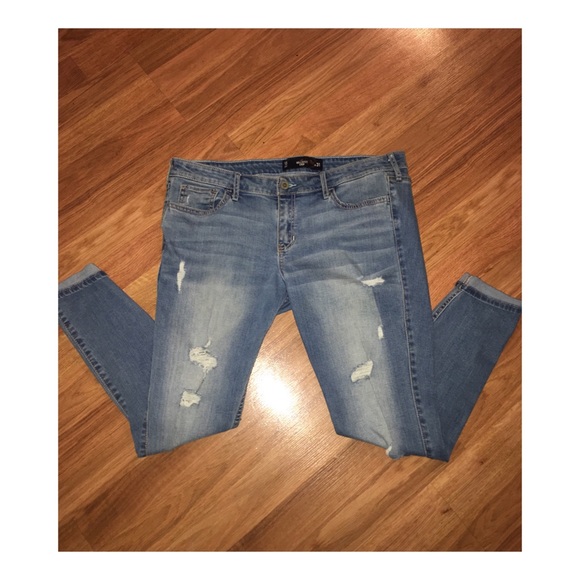 Hollister Denim - 🍒HOLLISTER crop jeans